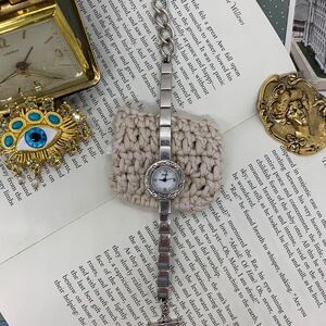 Vintage Silver Tone Brighton Dainty Women's Watch